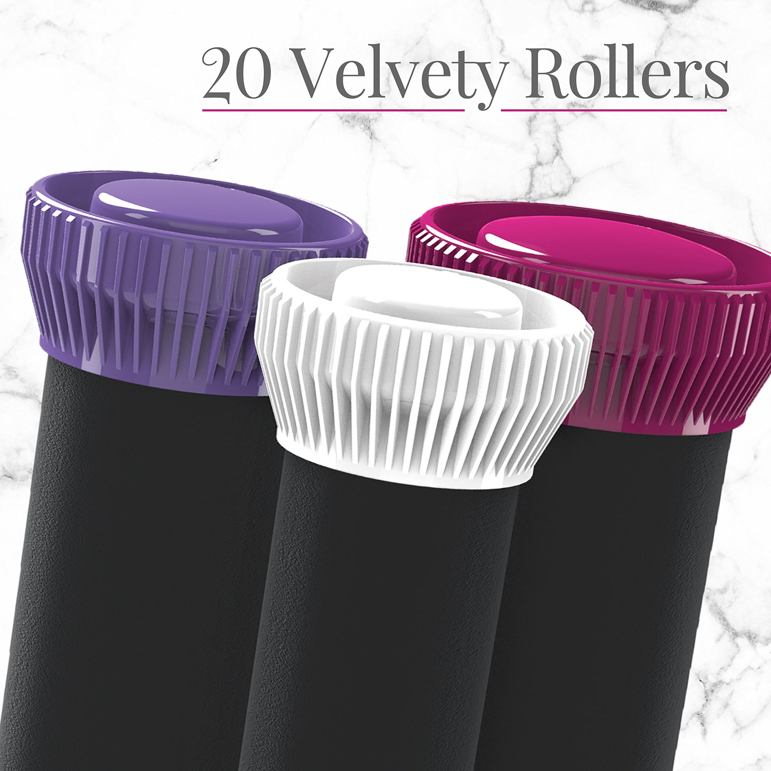 Foto 4 pulgar | Hair Setter Remington Ionic Conditioning, 20 Rulos De Terciopelo - Venta Internacional.