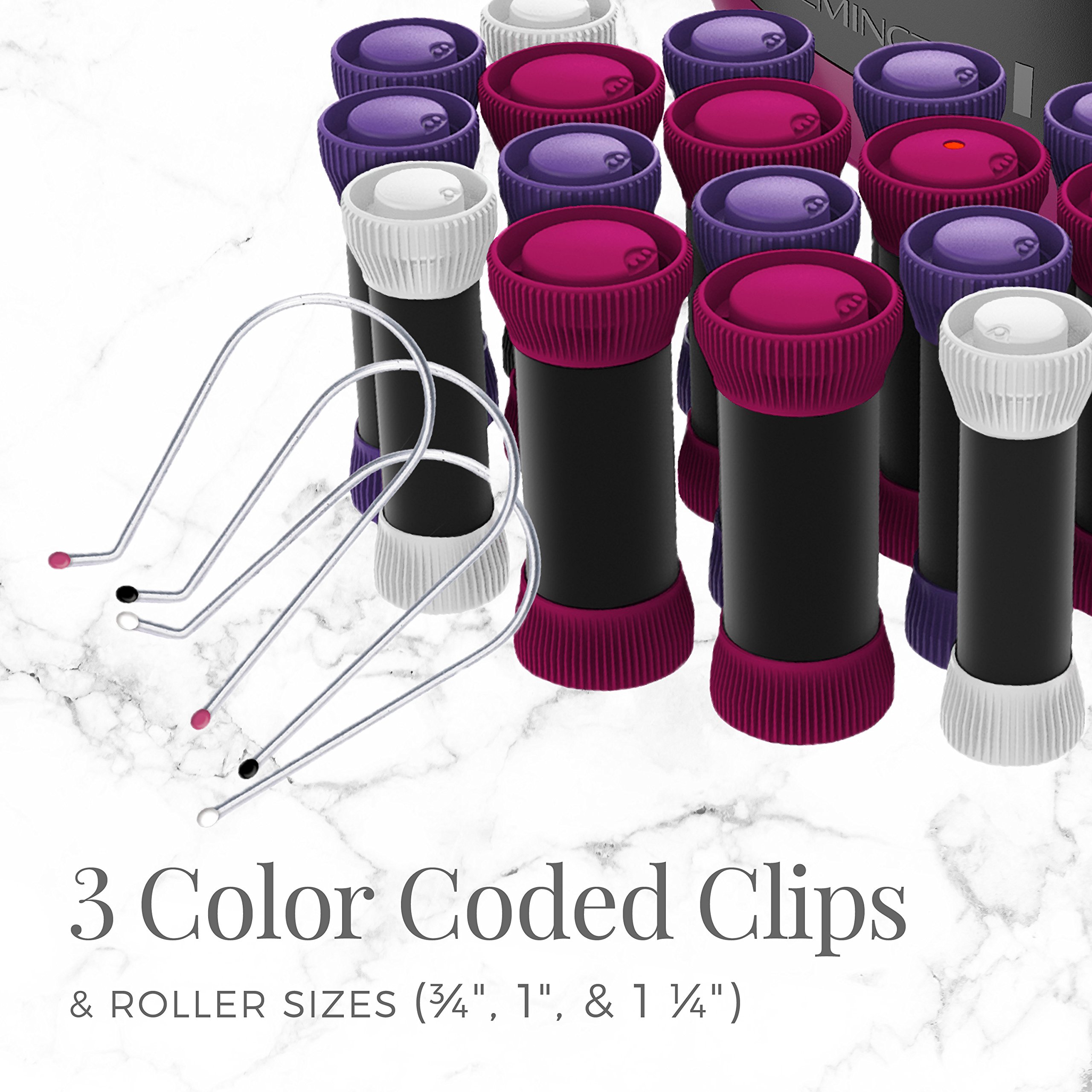 Foto 4 | Hair Setter Remington Ionic Conditioning, 20 Rulos De Terciopelo - Venta Internacional.