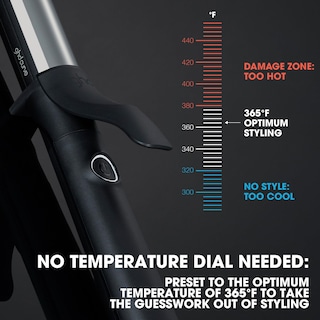 Foto 2 | Plancha Rizadora Ghd Classic Curl 1 Con Temperatura Más Segura Para El Cabello - Venta Internacional.