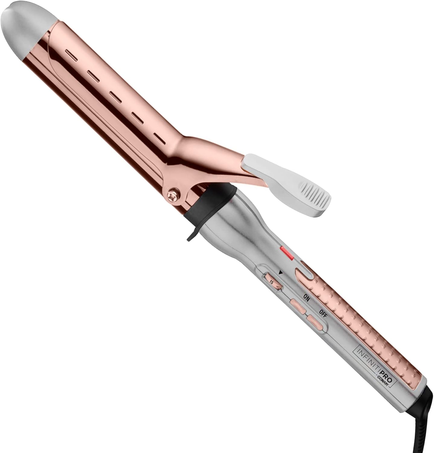 Tenaza Conair Cd119tes Titanio 1 1/4'' para Cabello Seco Y Mojado Rose Gold