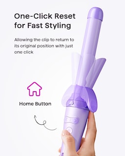 Foto 5 | Set de Rizadores Wavytalk Curlmaker Pro Rotating Purple - Venta Internacional