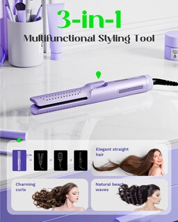 Foto 3 | Rizadora Wavytalk Airflow Styler 2 en 1-Venta Internacional
