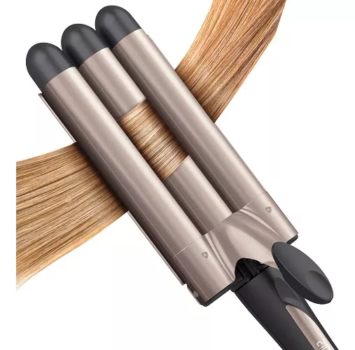Foto 3 pulgar | Rizador Conair S9es Triple Infiniti Pro Ondas Suaves Con Brillo Y Sin Frizz Negra