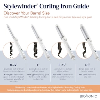 Foto 5 | Stylewinder Bio Ionic Stylewinder Con Rotación De 1.25 Pulgadas - Venta Internacional.