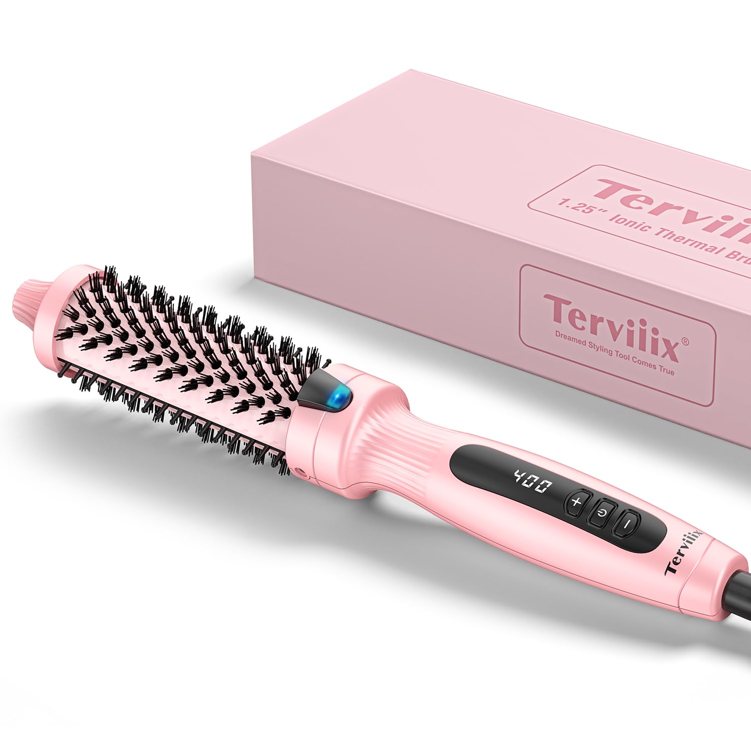 Foto 1 | Cepillo Térmico Para Rizar Terviiix, 3,2 Cm, Cerámica, Turmalina - Venta Internacional.