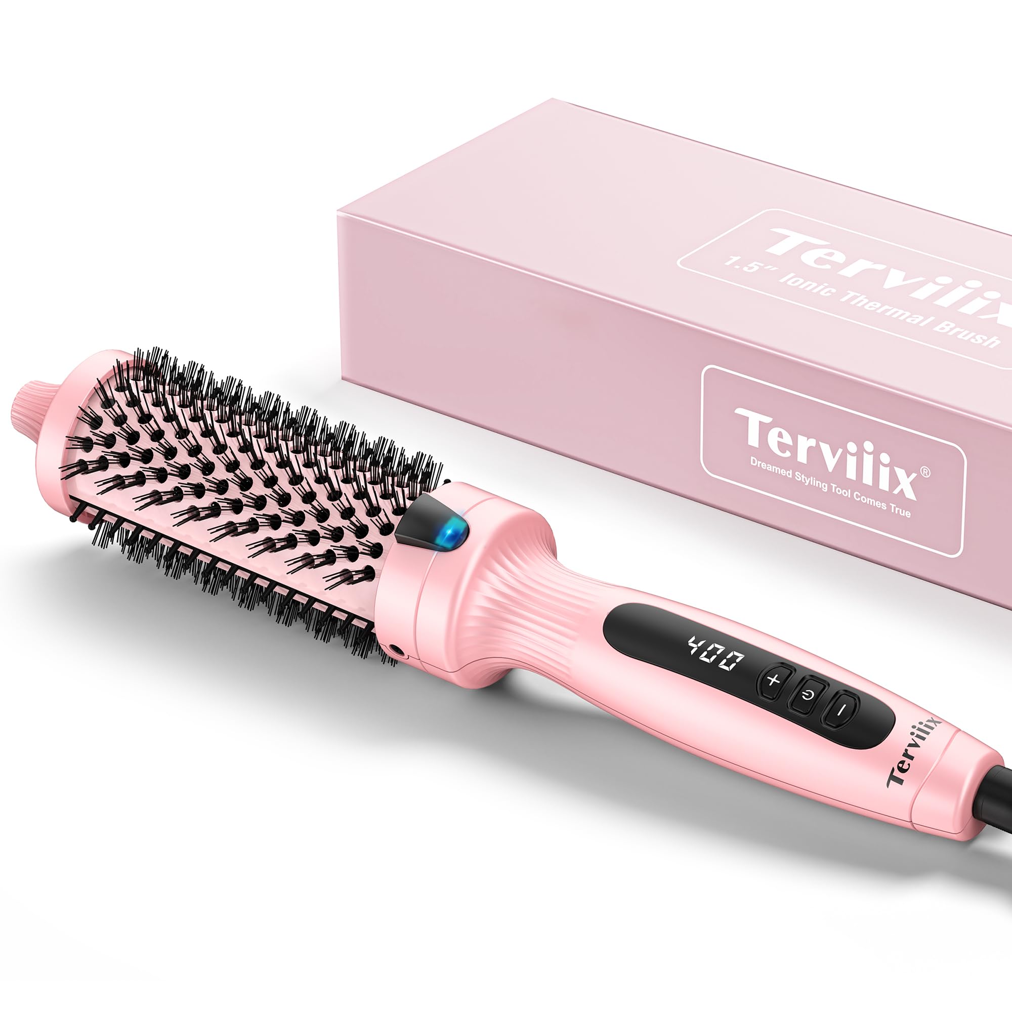 Foto 1 | Cepillo Térmico Terviiix, Cerámica, Turmalina Iónica, 1.5 Pulgadas - Venta Internacional.