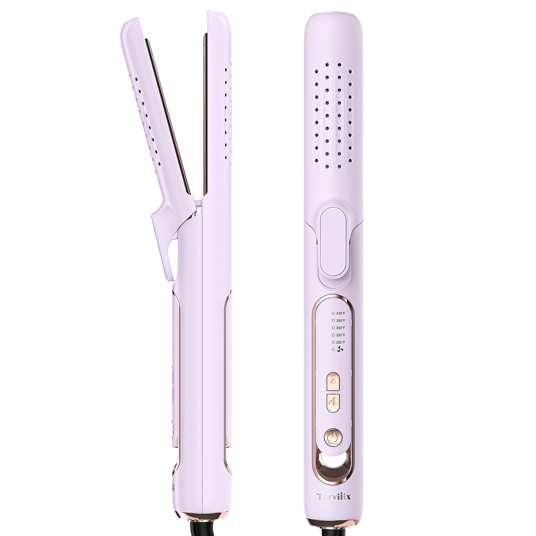 Foto 1 | Rizadora Terviiix Airflow Styler de Titanio Morado - Venta Internacional