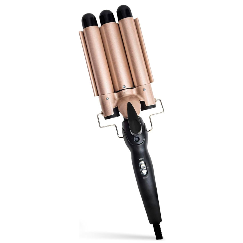 Foto 1 | Rizador de Cabello Triple Barril Bglam Bytech Cerámica 1 Pulgada