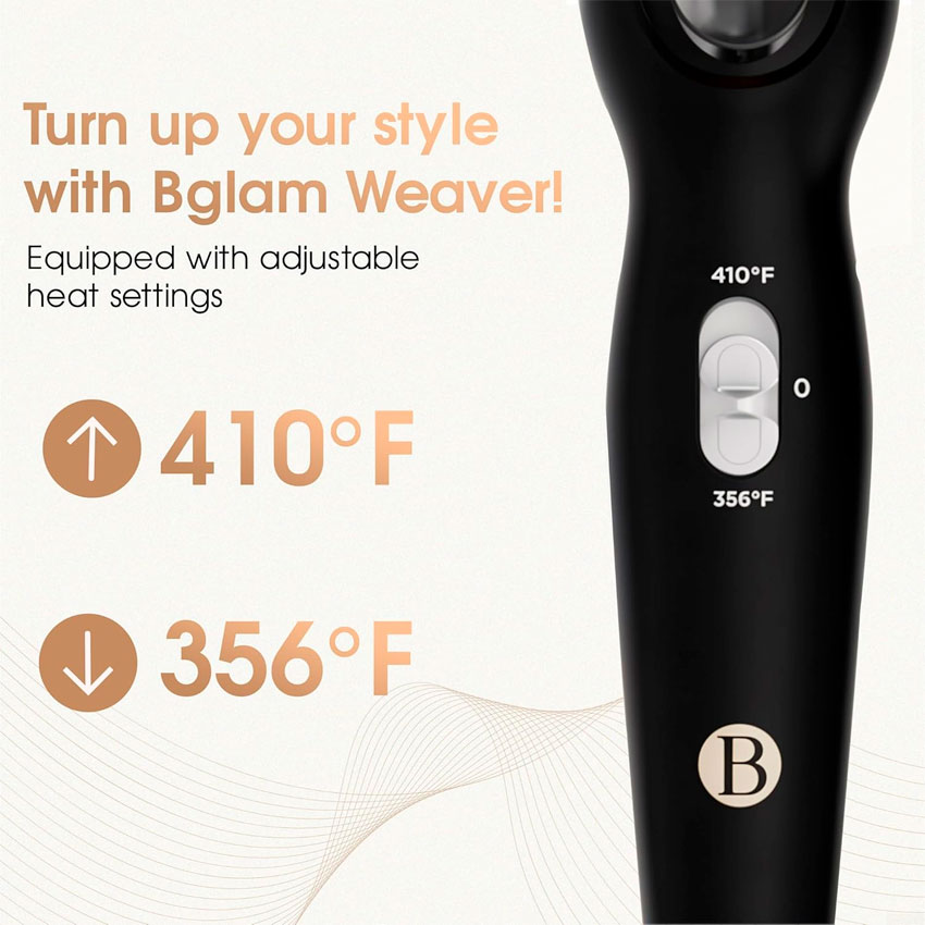 Foto 6 pulgar | Rizador de Cabello Triple Barril Bglam Bytech Cerámica 1 Pulgada