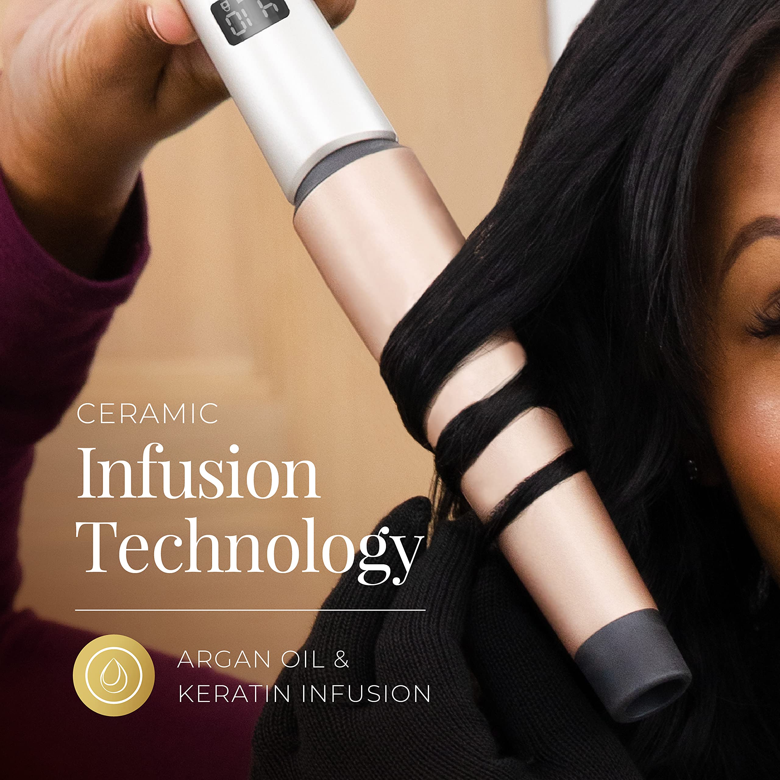 Foto 3 pulgar | Rizadora de Cabello Remington con Aceite Argán-Venta Internacional