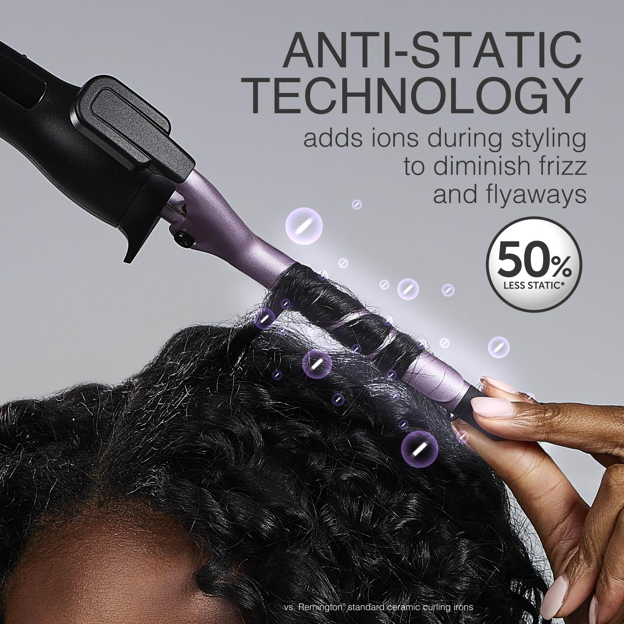 Foto 3 | Rizadora de Cabello Remington de Titanio-Venta Internacional