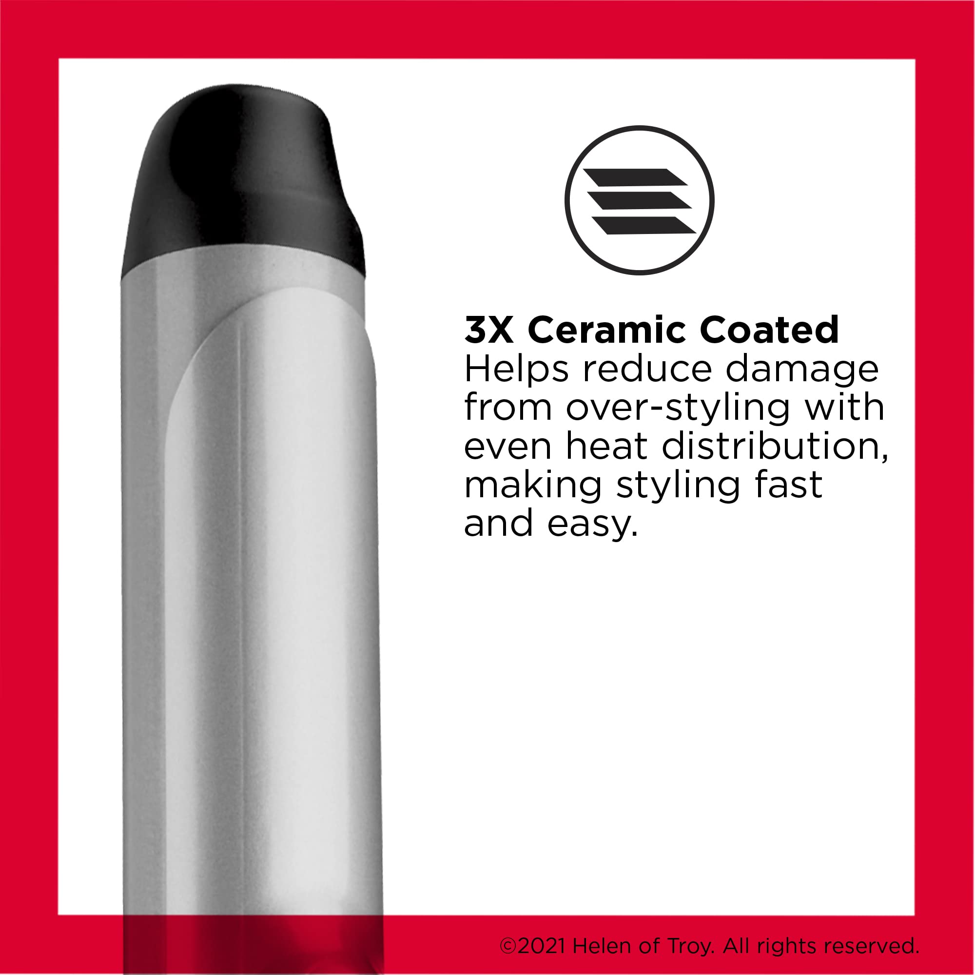 Foto 3 pulgar | Rizador Revlon Perfect Heat Triple Ceramic de 1,5 cm - Venta Internacional