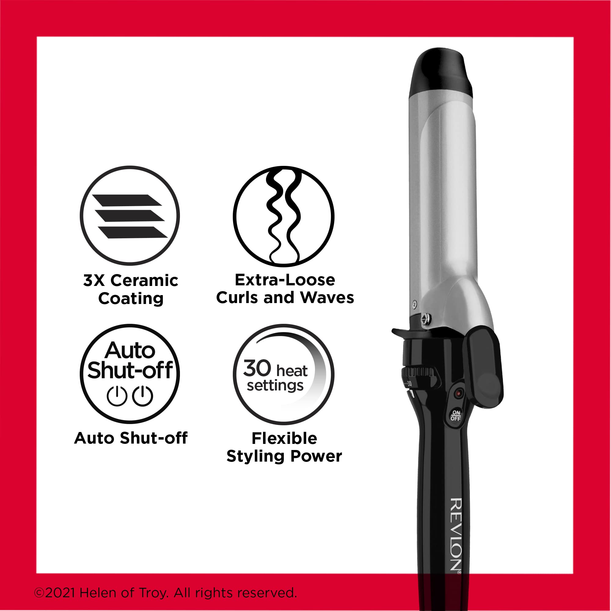 Foto 6 pulgar | Rizador Revlon Perfect Heat Triple Ceramic de 1,5 cm - Venta Internacional