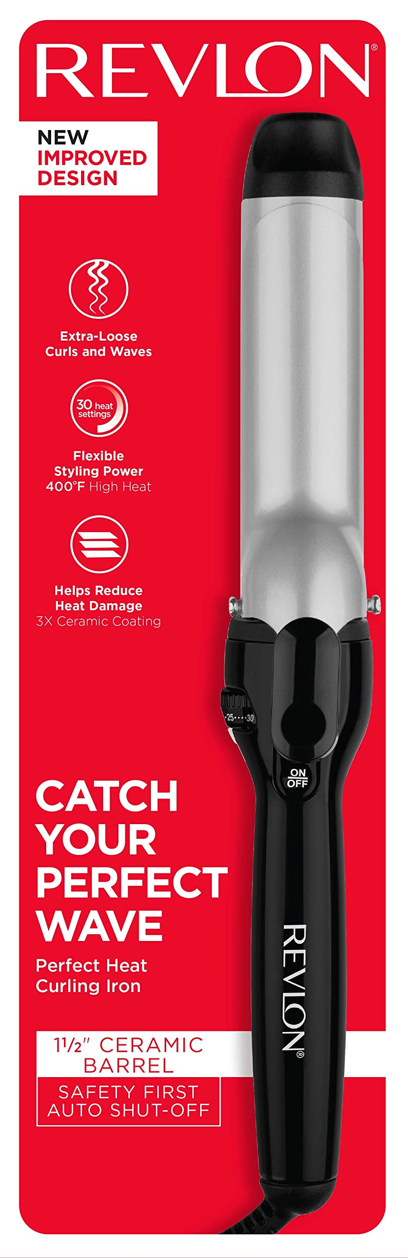 Foto 7 pulgar | Rizador Revlon Perfect Heat Triple Ceramic de 1,5 cm - Venta Internacional