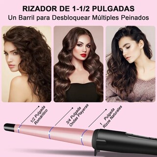 Foto 4 | Rizador de Cabello Lab.G Rosa Cerámica