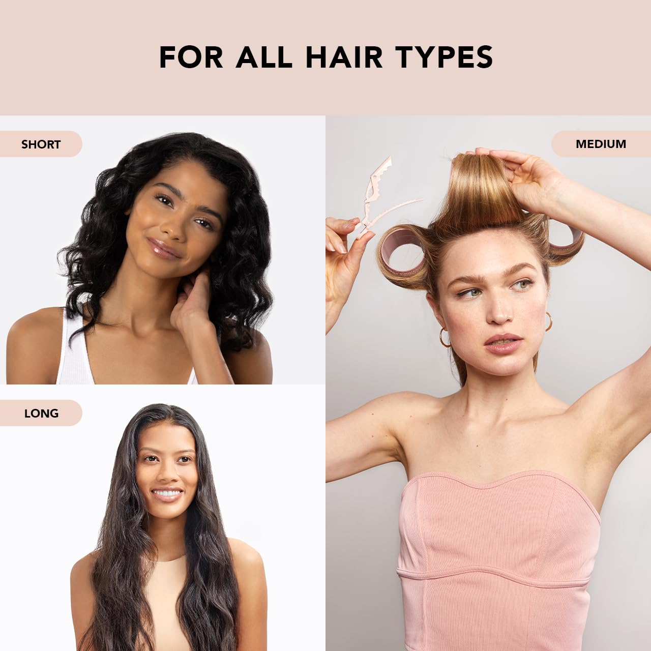 Foto 5 | Rodillos Térmicos De Cerámica Kitsch Xl Para Cabello Largo Con Aspecto Reventado - Venta Internacional.
