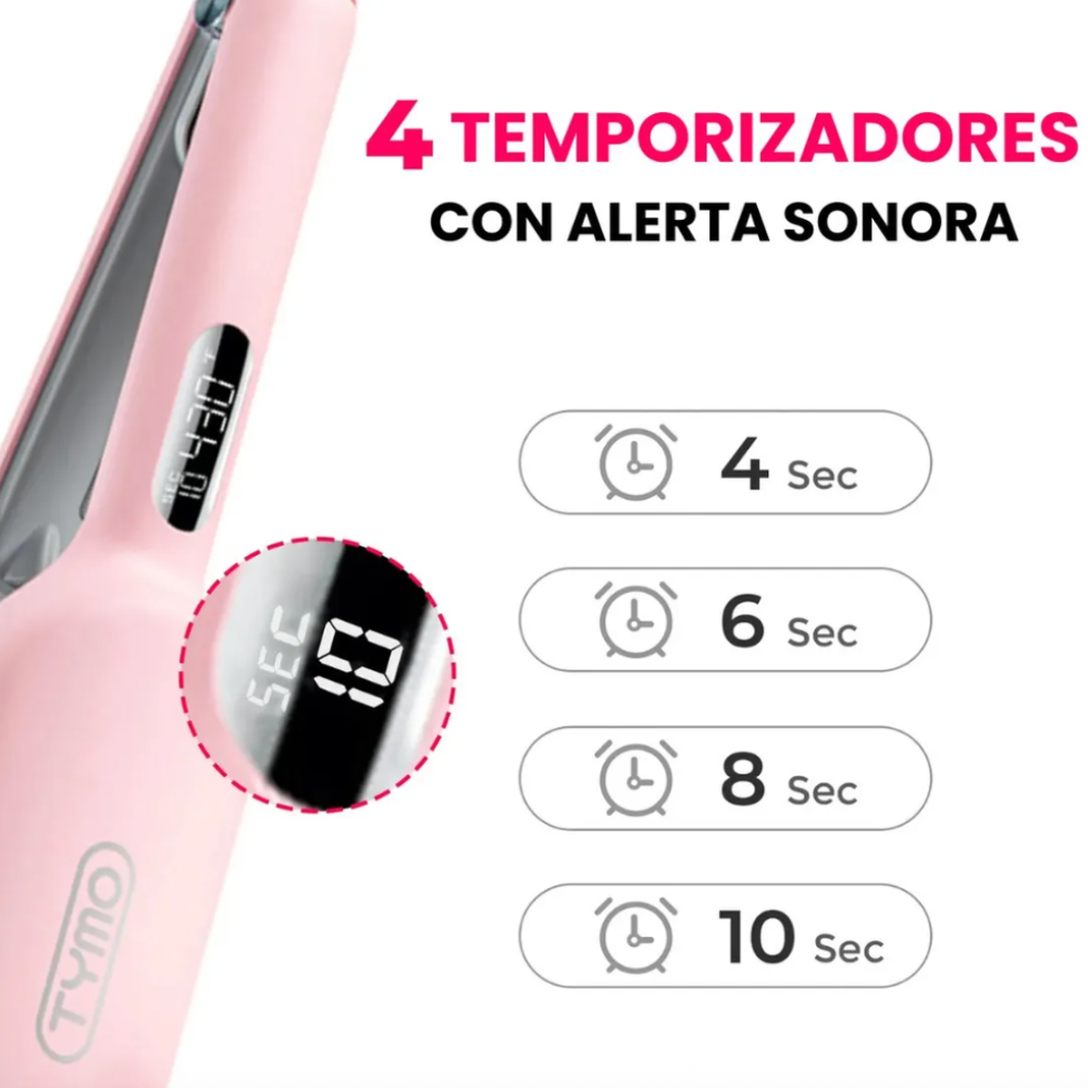 Foto 4 pulgar | Waflera para Cabello Tymo Rovy Comp 1 Pulgada