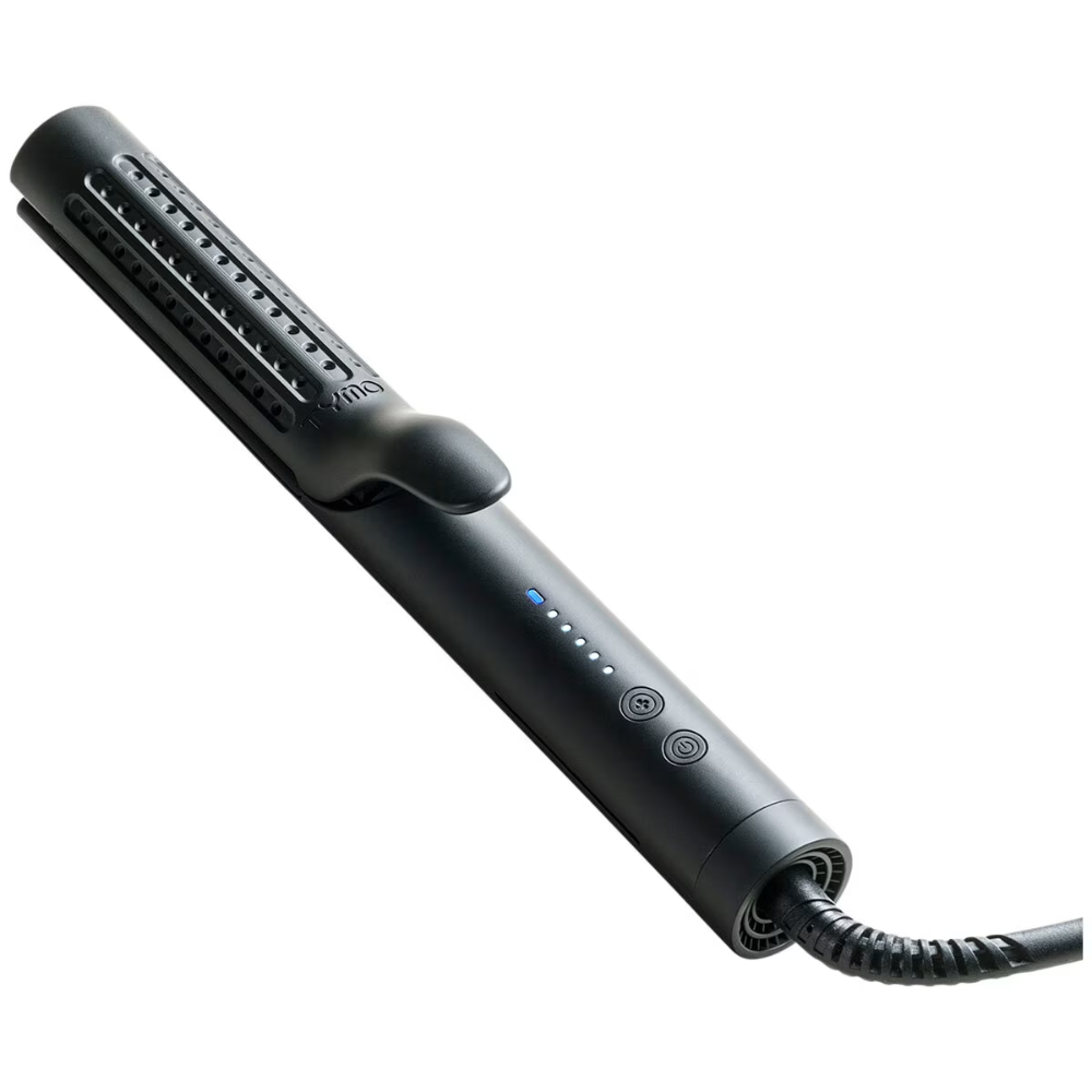Foto 4 pulgar | Plancha y Rizadora para Cabello 2 en 1 Tymo Air Flow Negra