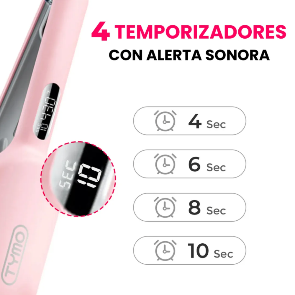 Foto 3 pulgar | Waflera para Cabello Tenaza Tymo Rovy 1.25 Pulgadas