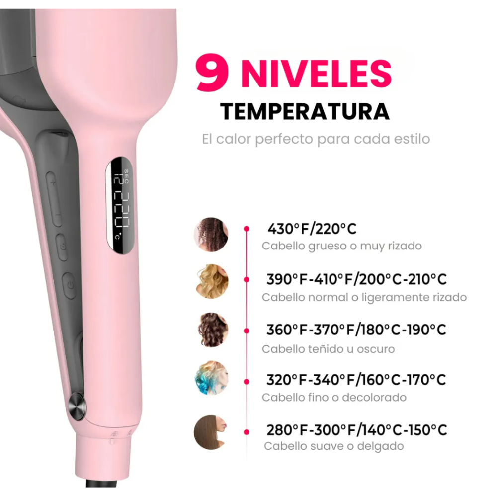 Foto 4 pulgar | Waflera para Cabello Tenaza Tymo Rovy 1.25 Pulgadas