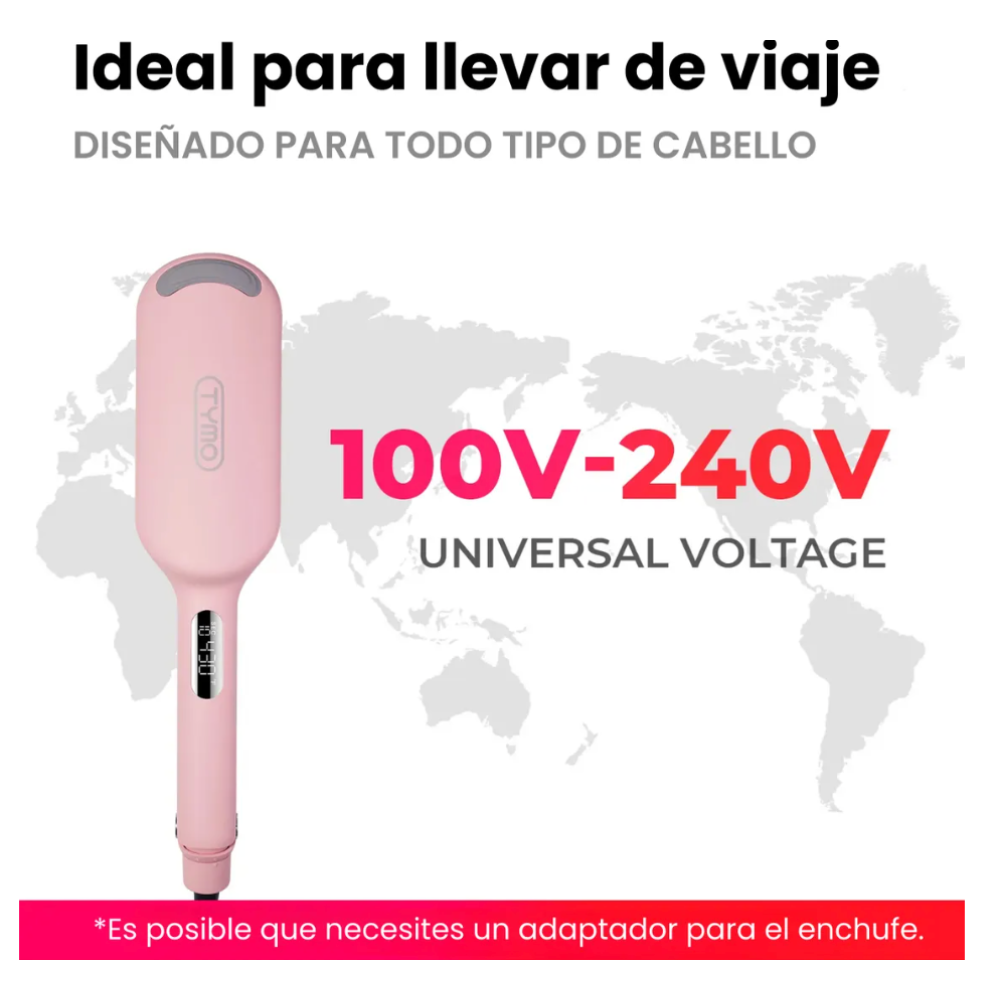 Foto 5 pulgar | Waflera para Cabello Tenaza Tymo Rovy 1.25 Pulgadas