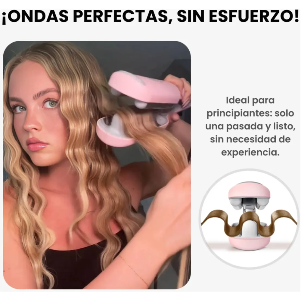 Foto 7 pulgar | Waflera para Cabello Tenaza Tymo Rovy 1.25 Pulgadas