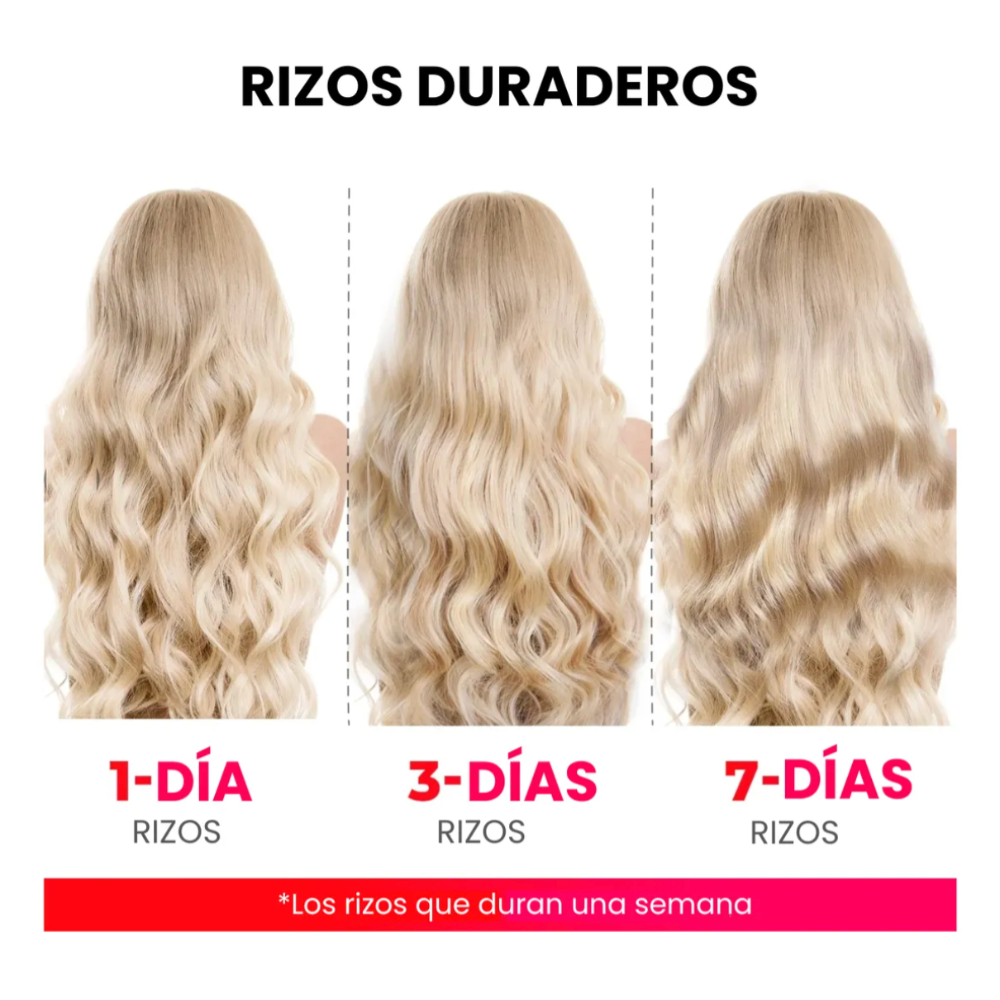 Foto 6 pulgar | Rizadora de Cabello Automática Inalámbrica Tymo Curlgo Rosa