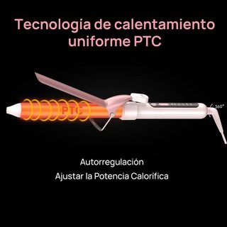 Foto 3 | tenaza para cabello Rosa