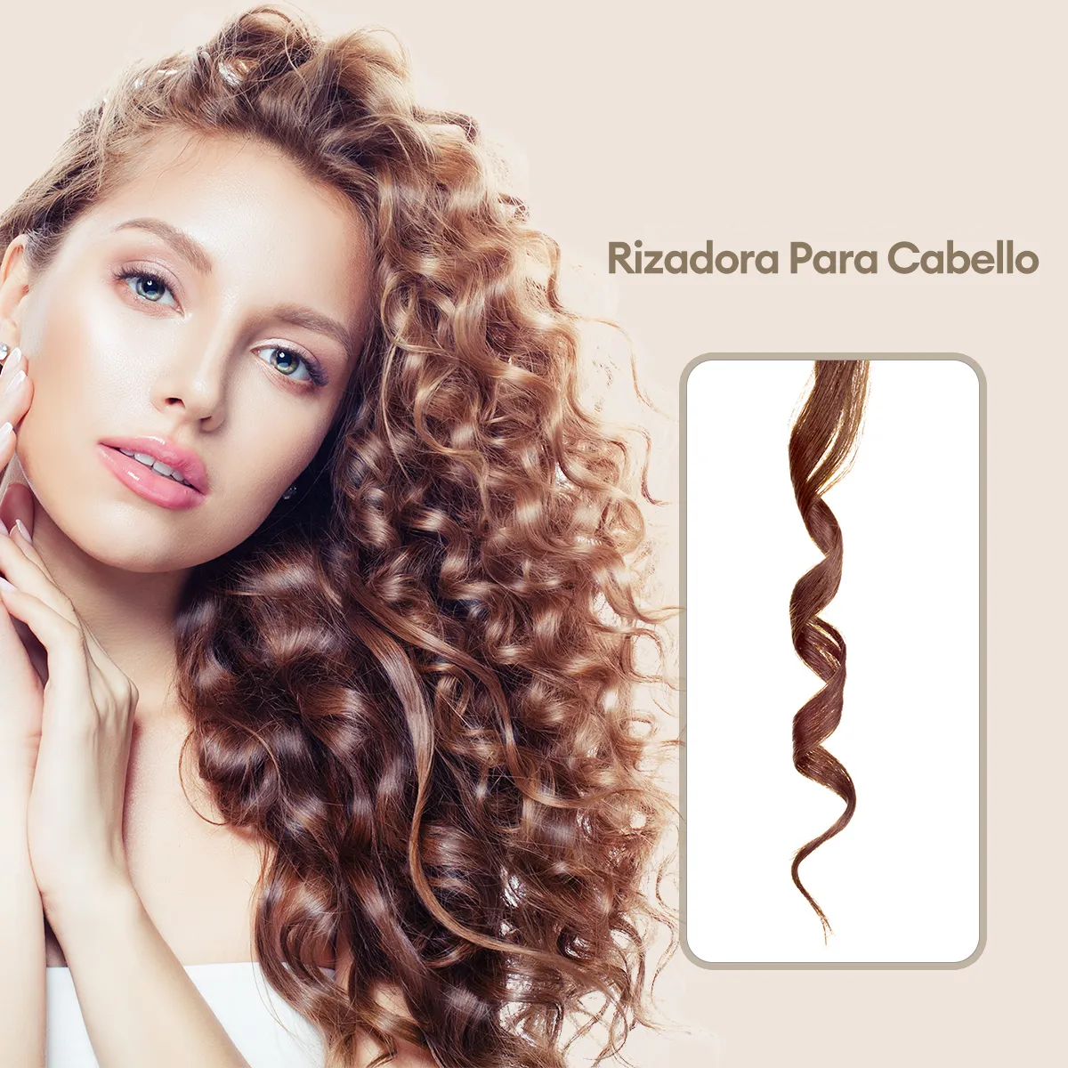 Foto 3 pulgar | Tenazas Para Pelo Rizadora De Cabello De Cerámica De 9mm Eo Safe Imports Esi-20166 Multicolor