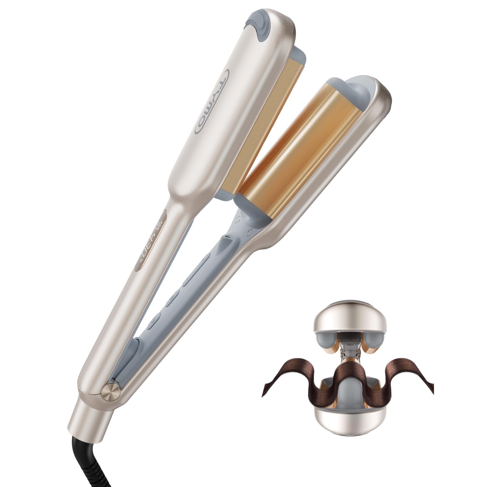 Foto 2 pulgar | Rizador de Cabello Waver Tymo Rovy Beach Waves de 1 Pulgada - Venta Internacional