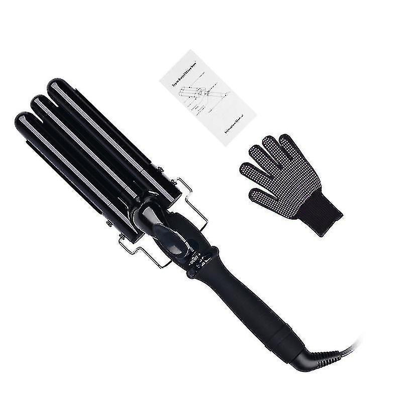 Foto 5 pulgar | Moldeadores De Volumen Para Moños De Pelo  Lcd  Digital  Cerámica Permanente  32 Mm  Rosa - Venta Internacional.