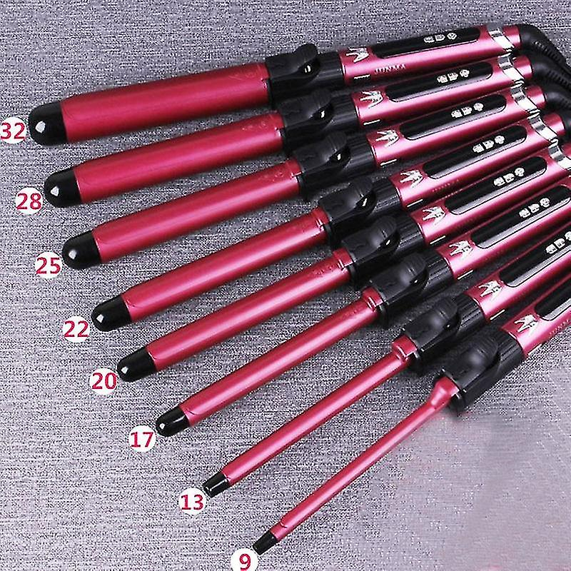 Foto 5 pulgar | Rizador Huoguo Con Revestimiento Cerámico De 9 Mm  25-60 W  80-210 °c - Venta Internacional.