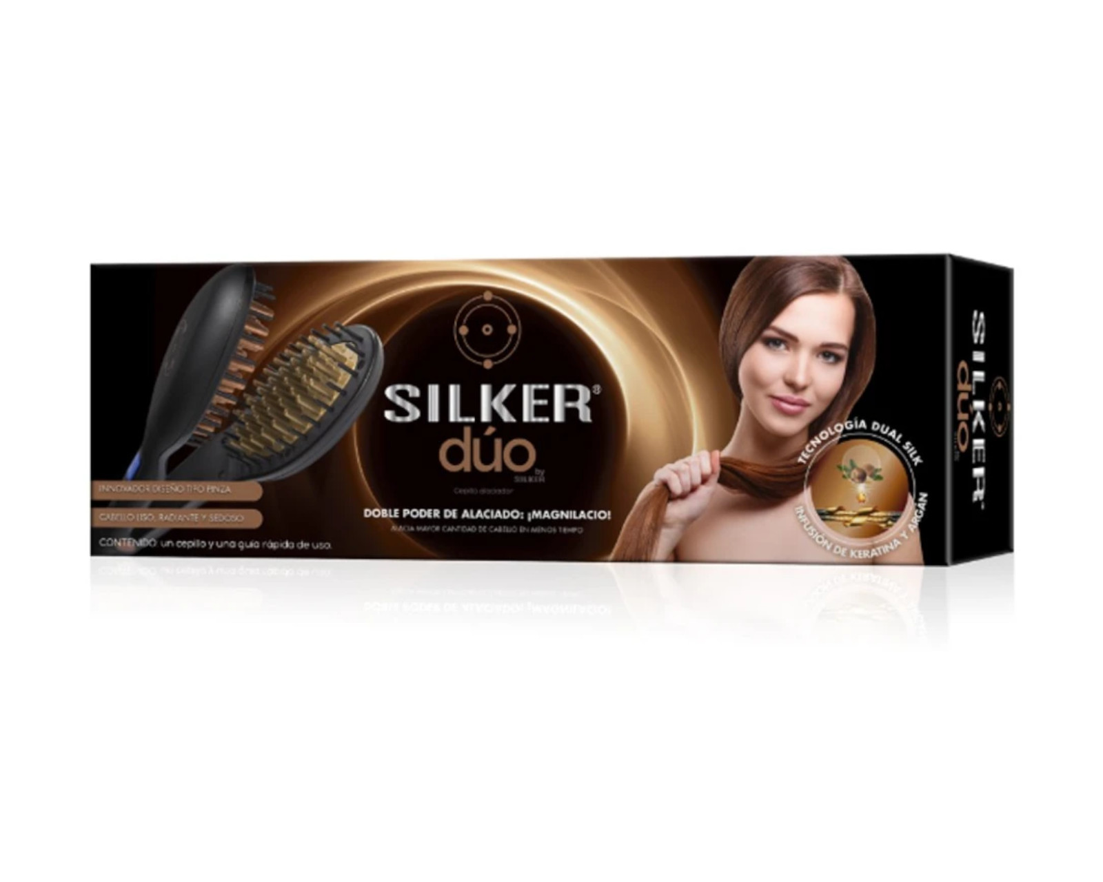 Foto 3 | Cepillo Eléctrico Para Cabello By Silker Duo