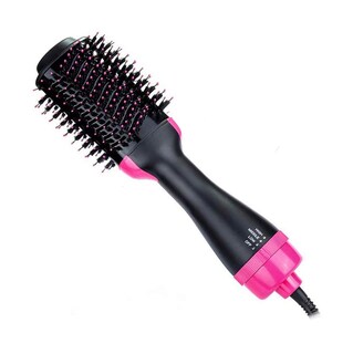 Foto 1 | Cepillo Eléctrico Genérico Portátil color Negro Alaciador Rizador y Secador de Cabello