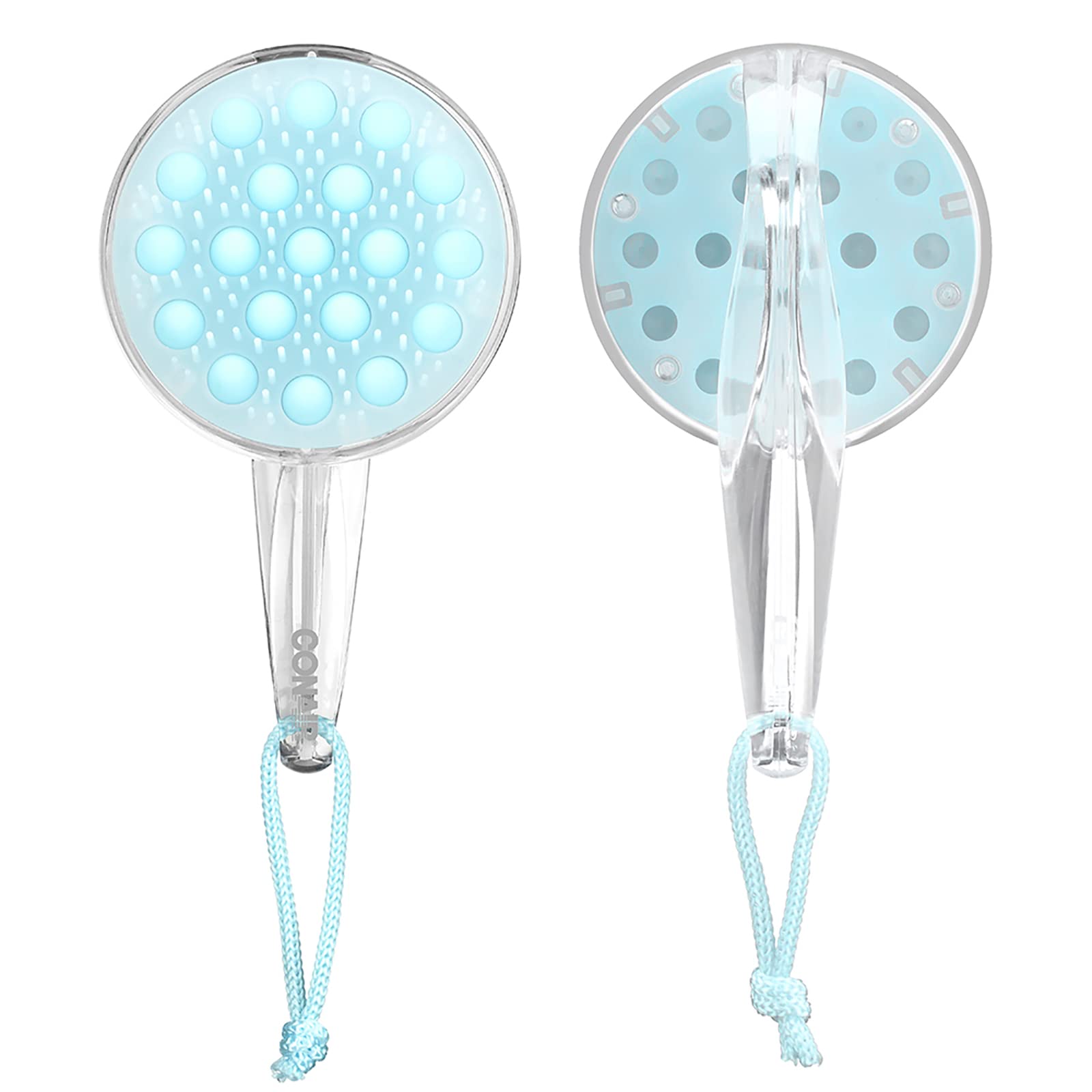 Venta Internacional - Cepillo Masajeador y Desenredante Conair Clear Light Blue