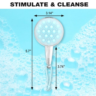Foto 5 | Venta Internacional - Cepillo Masajeador y Desenredante Conair Clear Light Blue