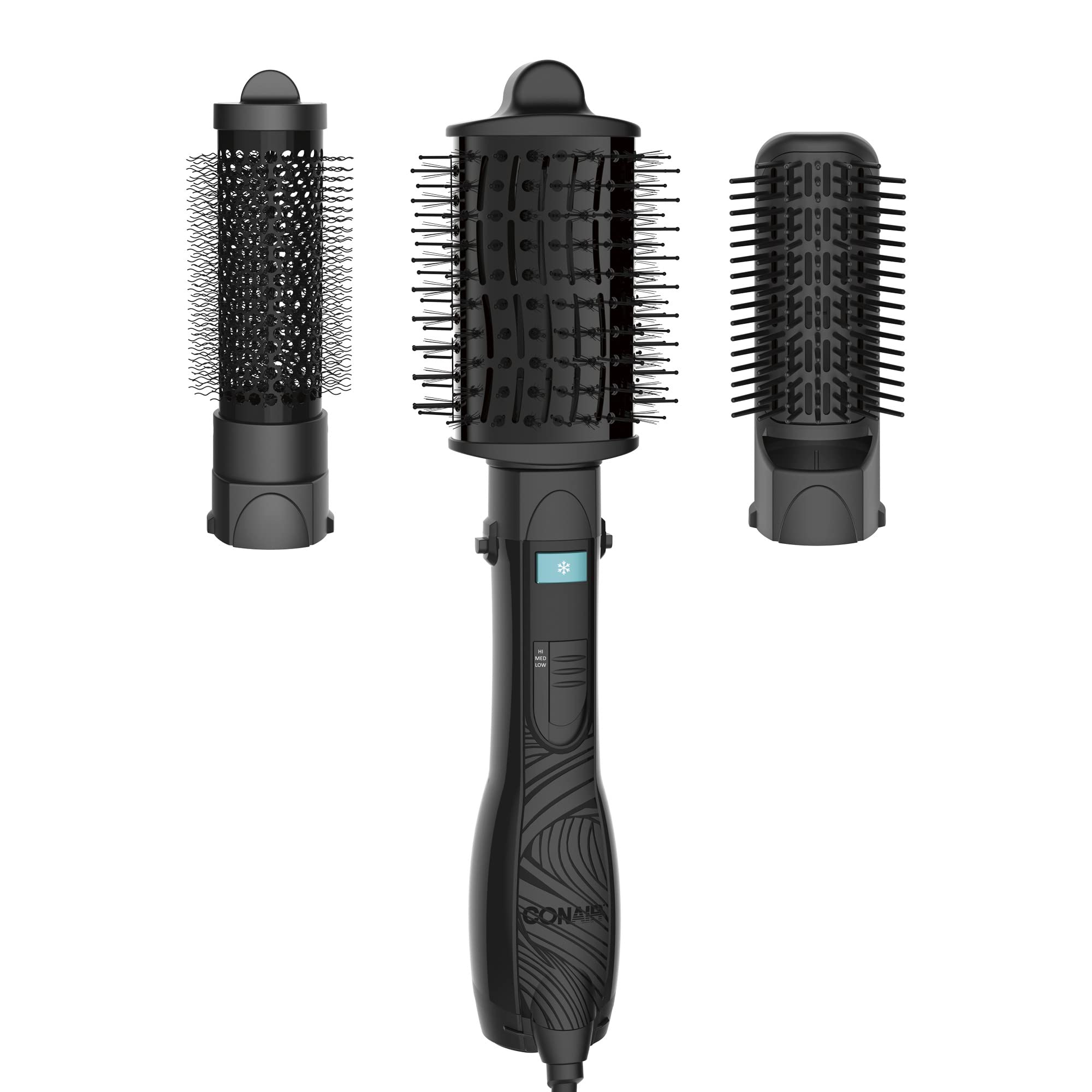 Foto 2 pulgar | Venta Internacional - Blowout Kit Conair The Curl Collective 3 En 1 +3 Cepillos