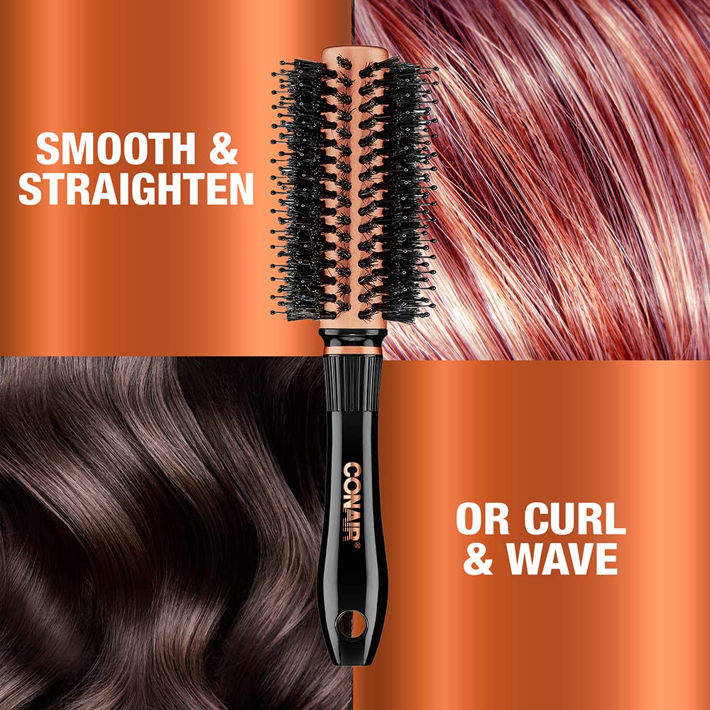 Foto 5 pulgar | Venta Internacional - Cepillo Redondo Conair Quick Blow-dry Copper Collection Porcupin