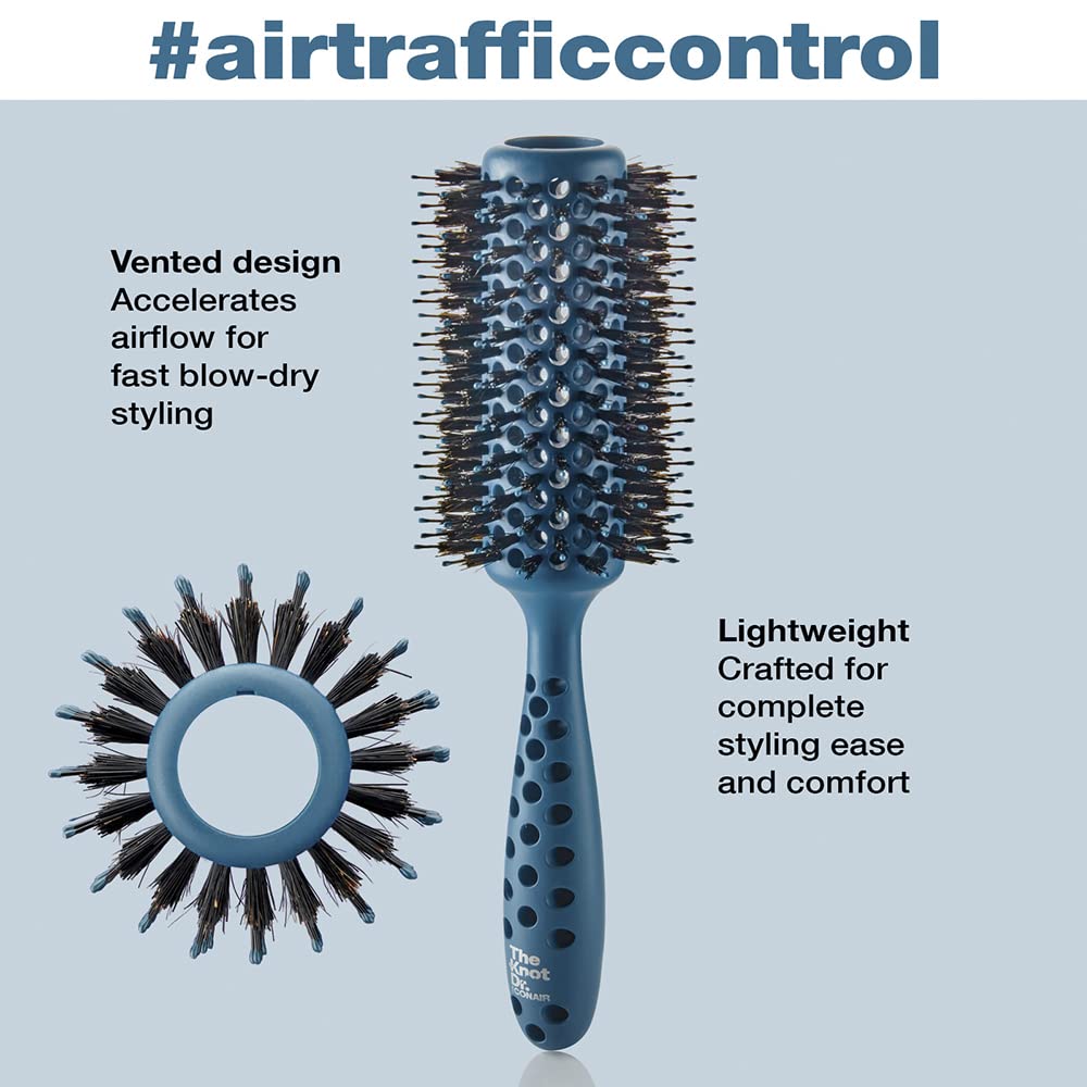 Foto 4 pulgar | Venta Internacional - Cepillo De Pelo Conair The Knot Dr. The Rounds Con Ventilación Media