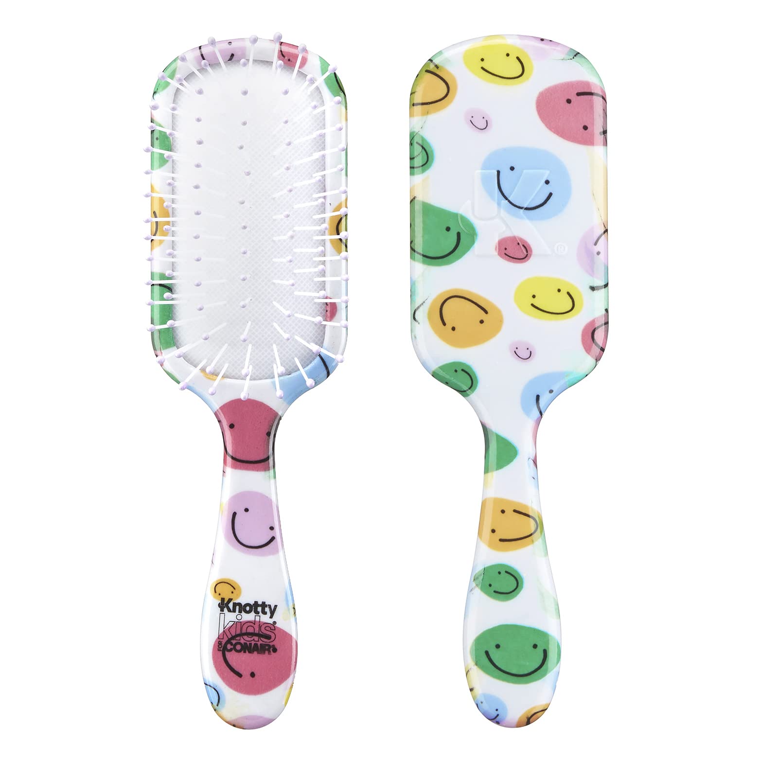 Venta Internacional - Cepillo De Pelo Conair Knotty Kids Para Estampado De Emoticonos