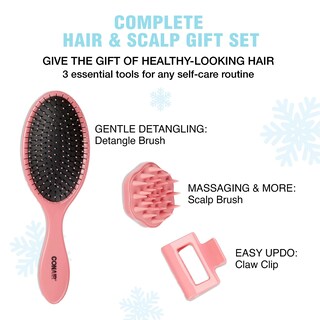 Foto 2 | Venta Internacional - Set De Regalo Conair Para Niñas Y Mujeres Adolescentes Con Brocha Y Pinza