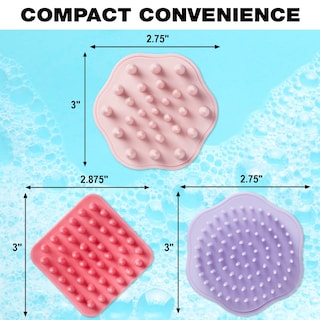 Foto 4 | Venta Internacional - Set Masajeador Para Cuero Cabelludo Conair Con 3 Cabezales De Cepillado Para Cabello Húmedo O Sec