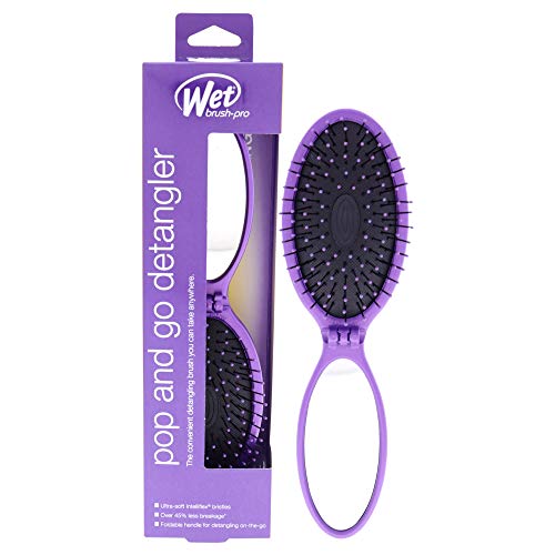 Venta Internacional - Cepillo Desenredante Wet Brush Pro Pop And Go, Morado, 1 Uni $544