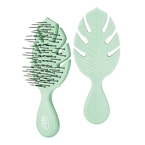 Venta Internacional - Mini Desenredante Wet Brush Go Green, Verde - Detangling Tra