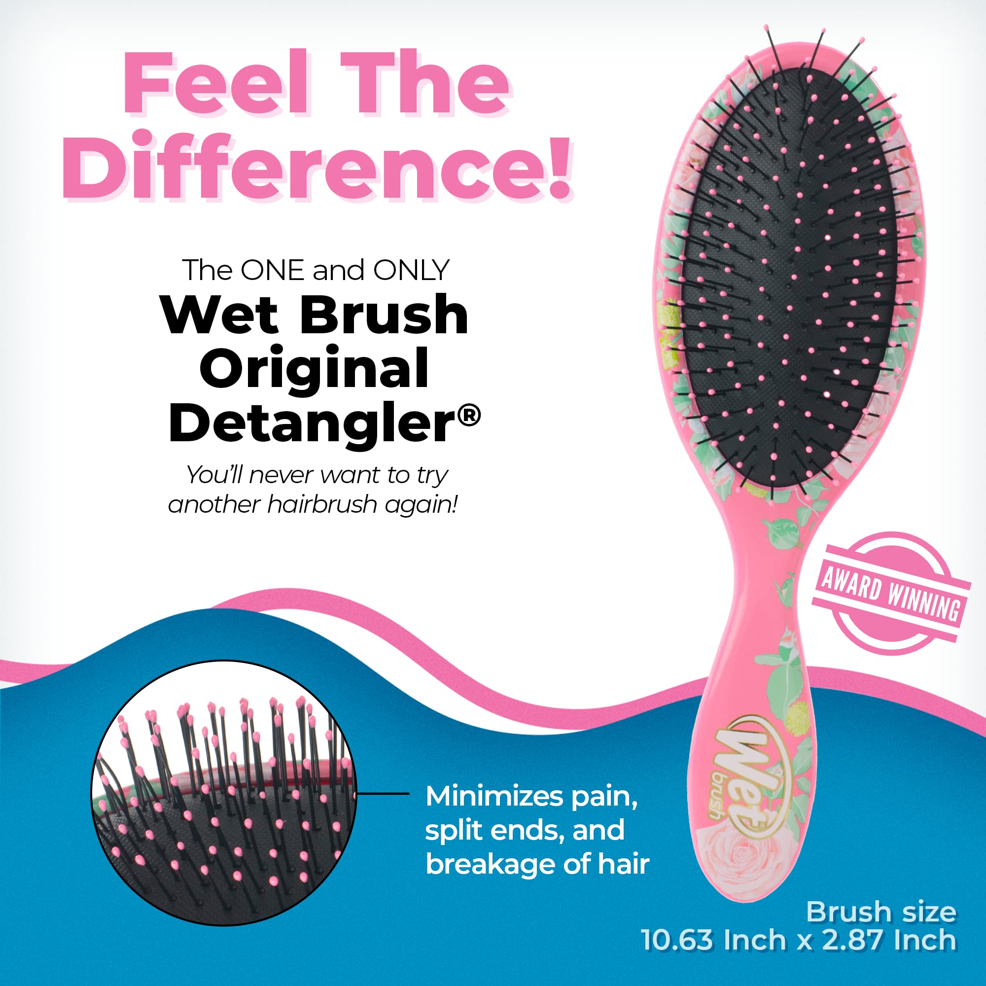 Foto 3 pulgar | Venta Internacional - Brocha Desenredante Wet Brush Original, Bridal Squad, All Ha