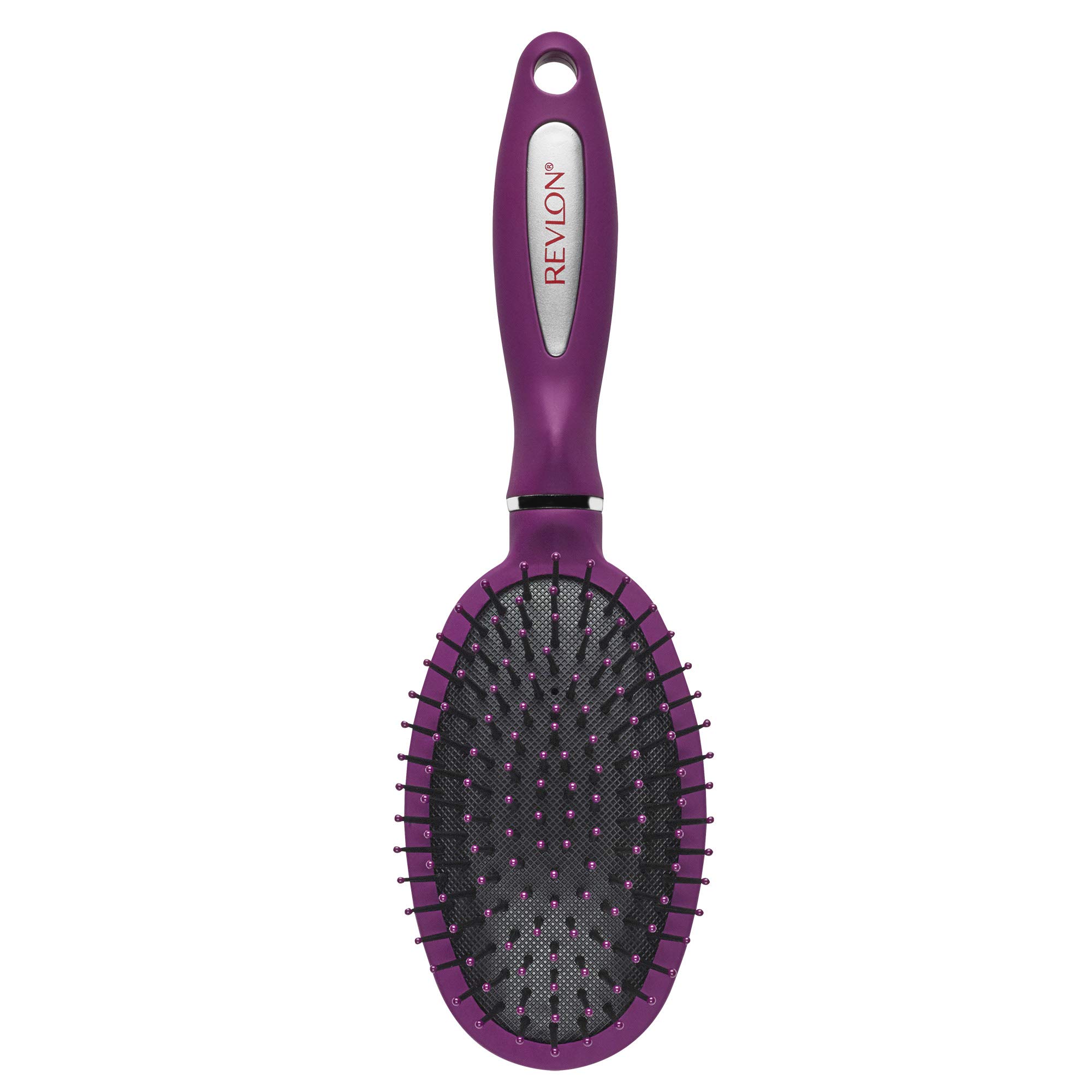 Foto 3 pulgar | Cepillo De Pelo Revlon Detangle & Smooth Berry Cushion - Venta Internacional