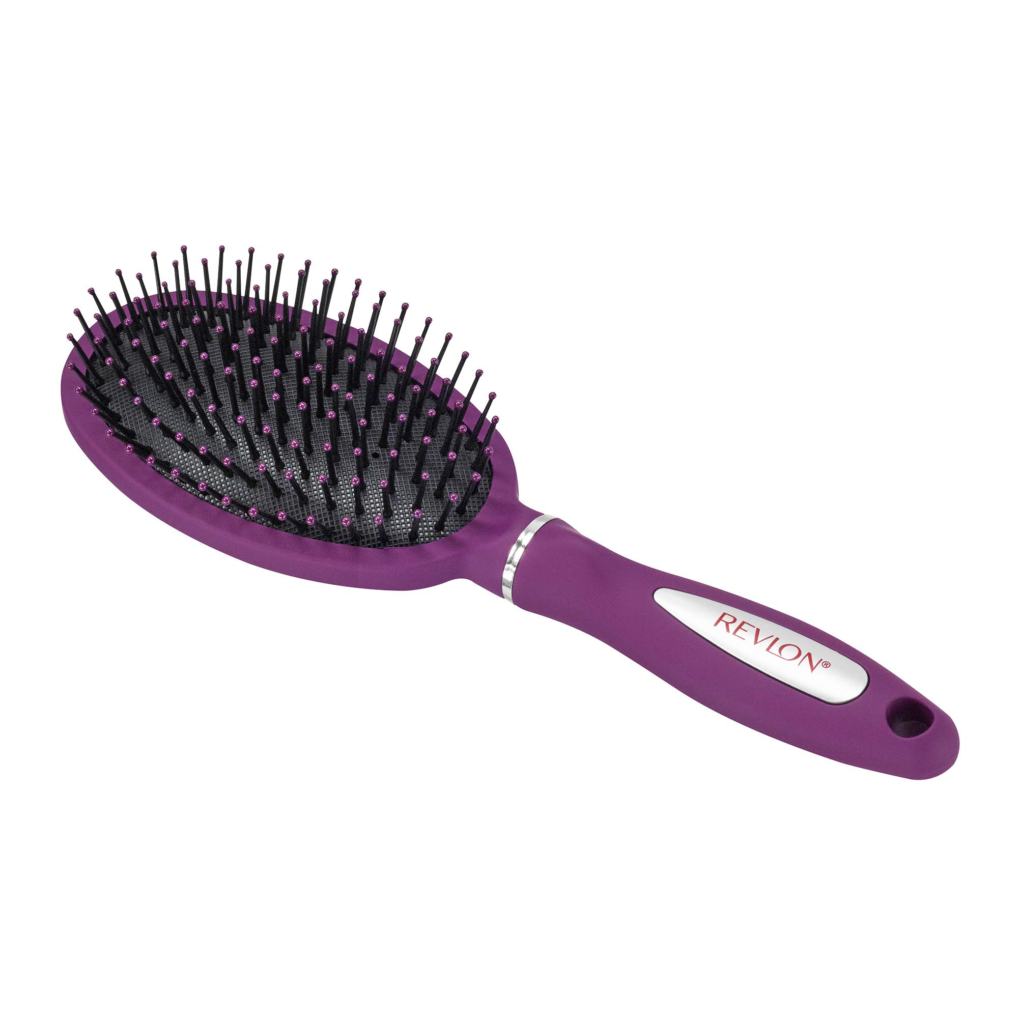 Foto 4 pulgar | Cepillo De Pelo Revlon Detangle & Smooth Berry Cushion - Venta Internacional