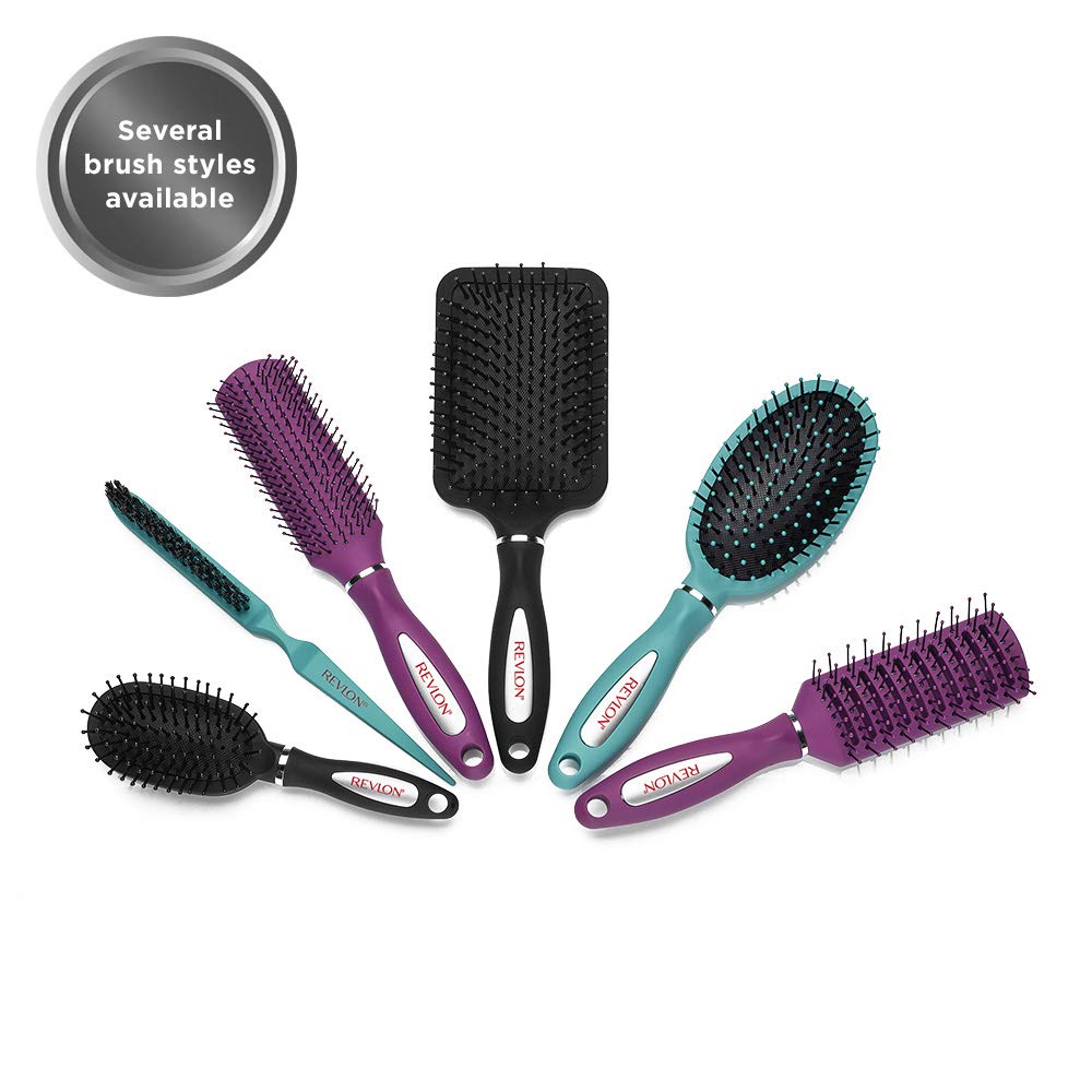 Foto 7 pulgar | Cepillo De Pelo Revlon Detangle & Smooth Berry Cushion - Venta Internacional