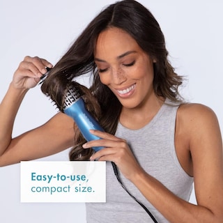 Foto 7 | Cepillo de Aire Caliente Babylisspro Nano Titanium Compact de 2 Pulgadas Azul - Venta Internacional