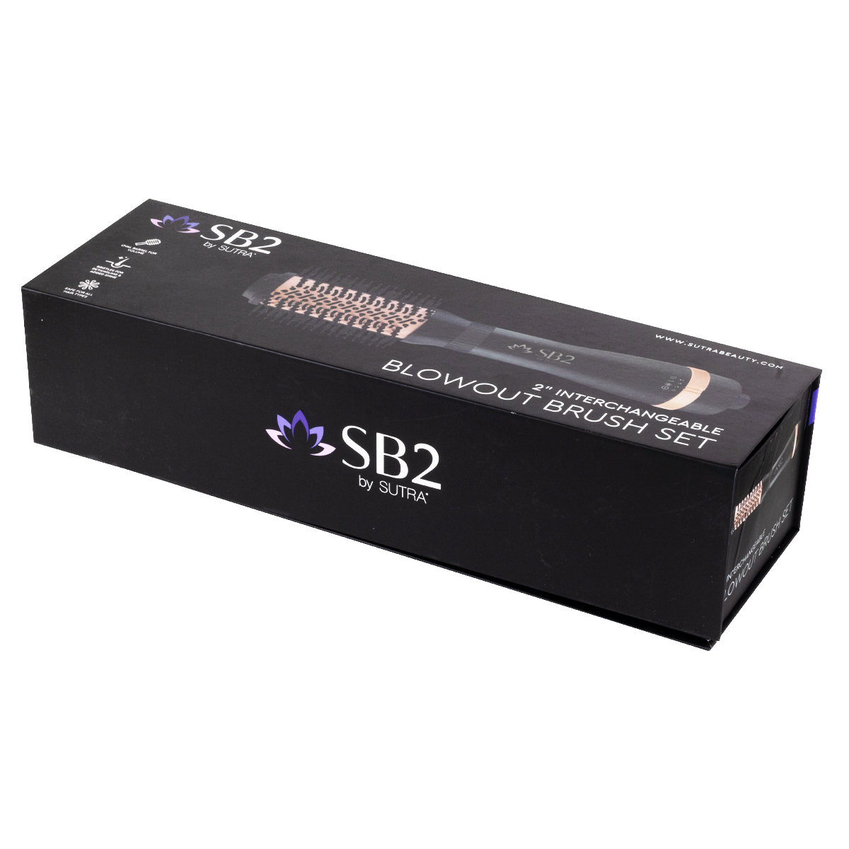 Foto 5 pulgar | Cepillo Secadora Intercambiable Sutra Beauty Cepilla, Seca Y Peina Tu Cabello Con Rapidez Y Facilidad